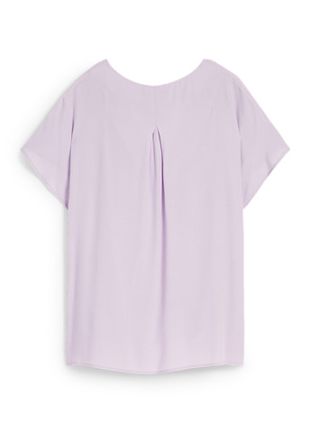 Сиреневая блуза C&A