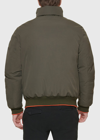 Оливковая (хаки) демисезонная куртка Tommy Hilfiger