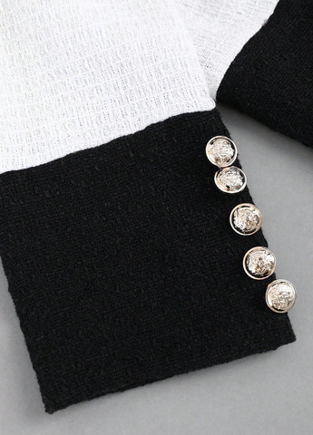 Белый женский жакет SHEIN колор блок - демисезонный