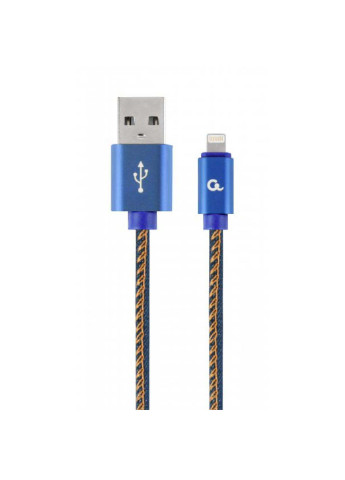 Дата кабель (CC-USB2J-AMLM-2M-BL) Cablexpert usb 2.0 am to lightning 2.0m (239381917)