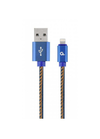 Дата кабель (CC-USB2J-AMLM-2M-BL) Cablexpert USB 2.0 AM to Lightning 2.0m (239381917)