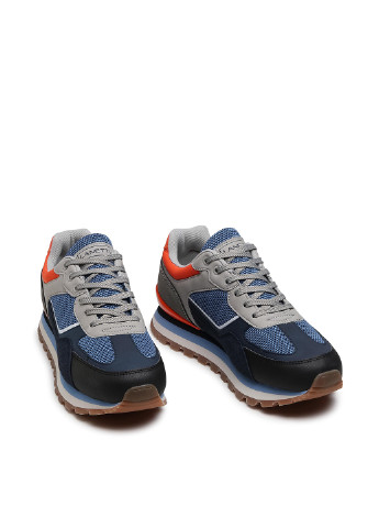 Синие демисезонные кроссовки Lanetti MP07-01450-01