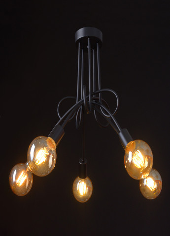 Потолочная люстра BR-01 604S/5 E27 BK Brille (251891779)