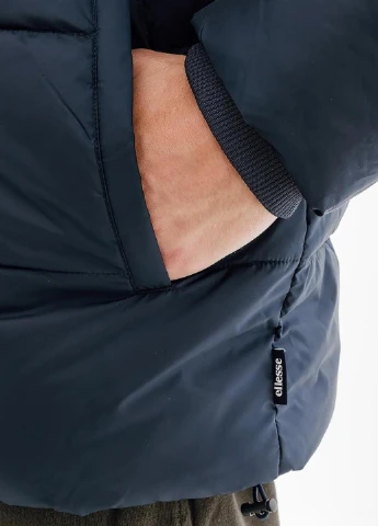 Темно-синяя демисезонная куртка shq17079-429 Ellesse Paddero Jacket