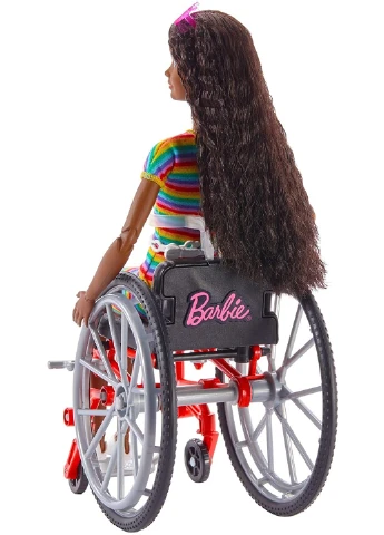 Лялька Barbie Fashionistas Doll #166 Барбі на інвалідному візку (GRB94) Mattel (255665327)
