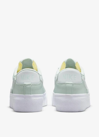 Кроссовки DJ0292-300 Nike Blazer Low Platform салатовые демисезоны (317286273)