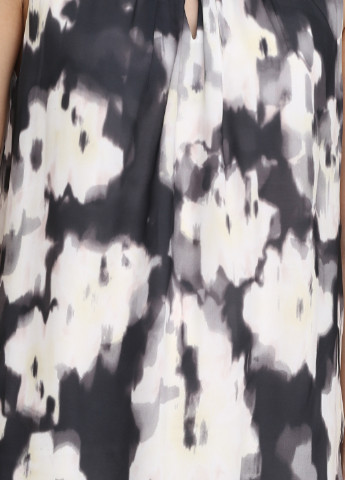 Світло-сіра кежуал платье коротка H&M з малюнком