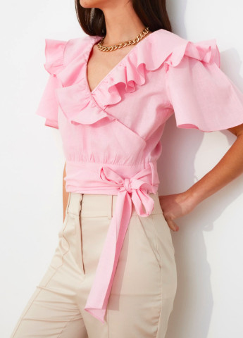 Рожева блуза AMORI
