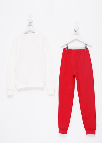 Молочна зимня піжама (світшоти, брюки) Pan