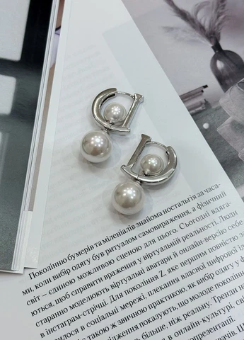 Сережки Silver Flame (317284639)