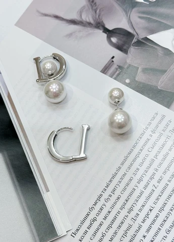 Сережки Silver Flame (317284639)