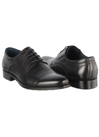 Черные мужские классические туфли 196418 Buts на шнурках