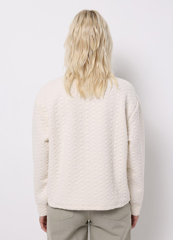 Кремовый свитшот Colin's однотонный без декора (368131043)