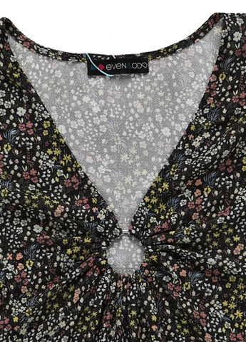 Чёрная блуза Even&Odd