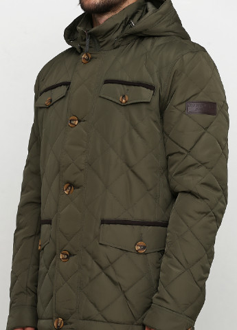 Оливковая (хаки) демисезонная куртка Finn Flare