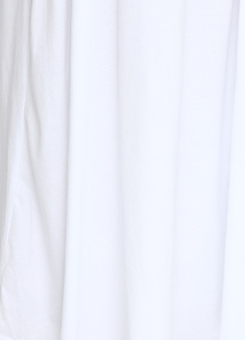 Белое кэжуал платье а-силуэт Stradivarius однотонное