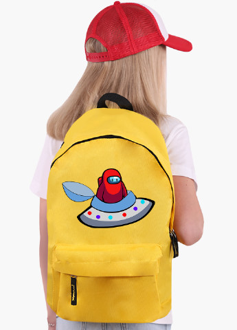 Детский рюкзак Амонг Ас Красный (Among Us Red) (9263-2583) MobiPrint (217107881)