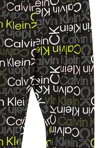 Черные демисезонные леггинсы Calvin Klein