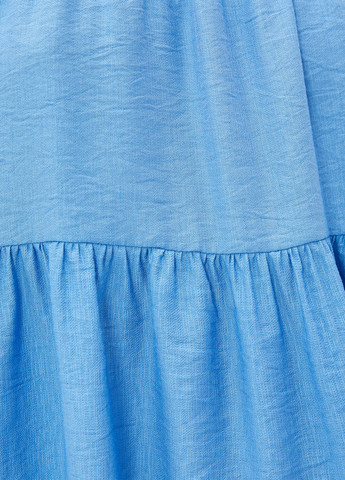 Блакитна кежуал сукня оверсайз KOTON однотонна