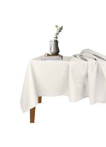 Столовый набор для сервировки стола скатерть Milk 140х180 и салфетки тканевые White 35х35 - 4 шт (4822052073957) Cosas (252506500)