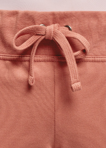 Розовые спортивные демисезонные прямые брюки Oodji