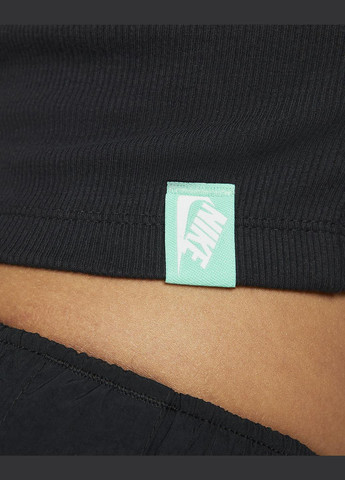 Топ FJ5220-010 Nike Sportswear Women's Ribbed Long-Sleeve Top (319358942)