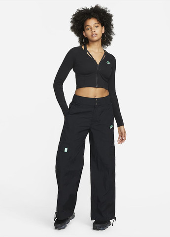 Топ FJ5220-010 Nike Sportswear Women's Ribbed Long-Sleeve Top (319358942)