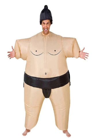 Бежевый демисезонный надувной костюм для взрослого борец сумо (946977774) Francesco Marconi