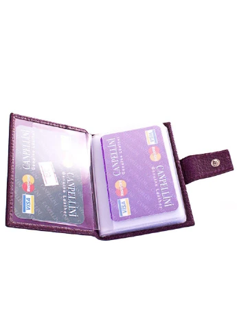 Жіноча шкіряна візитниця 7,5х10х1,2 см Canpellini (212705455)