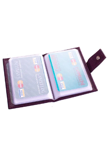 Жіноча шкіряна візитниця 7,5х10х1,2 см Canpellini (212705455)