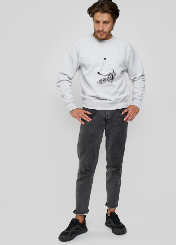 Сірий світшот YAPPI (198688787)