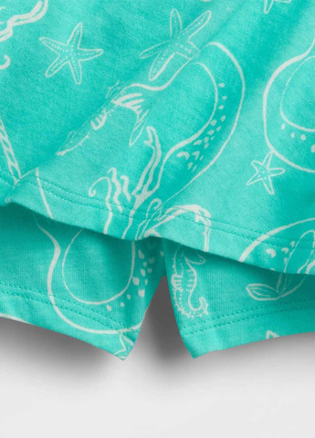 Зелений літній комплект (майка, спідниця-шорти) Gap