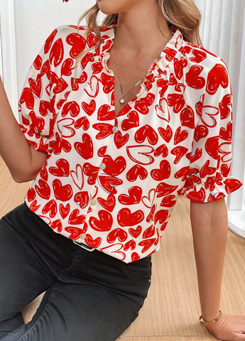 Белая блуза SHEIN