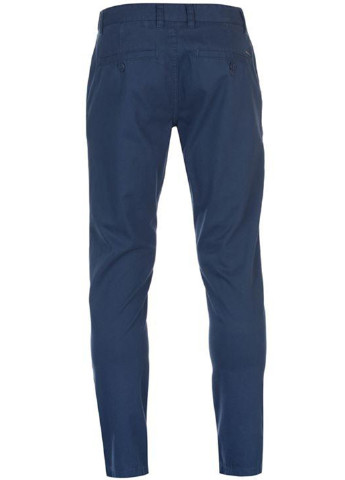 Темно-синие кэжуал демисезонные зауженные брюки Pierre Cardin