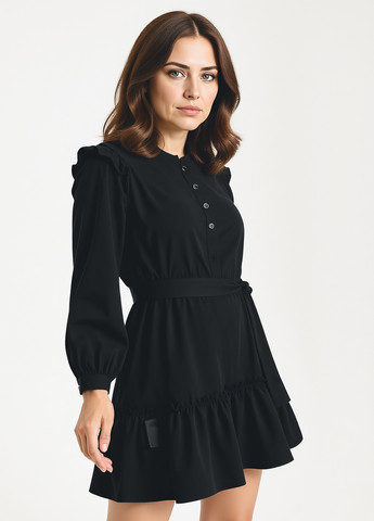 Чорна кежуал сукня Reserved однотонна