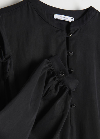 Чорна кежуал сукня Reserved однотонна
