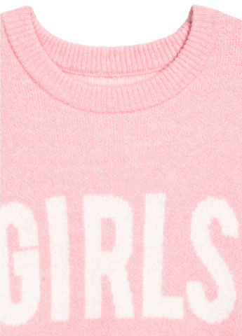 Розовый демисезонный джемпер H&M