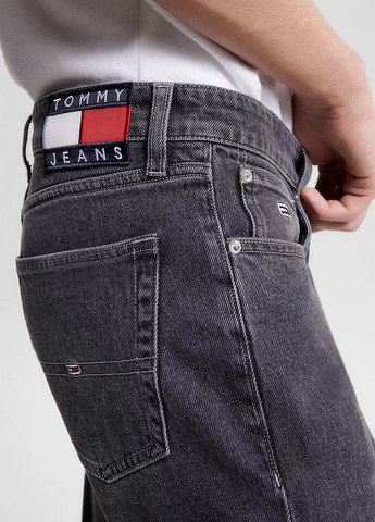 Серые демисезонные регюлар фит джинсы Tommy Jeans