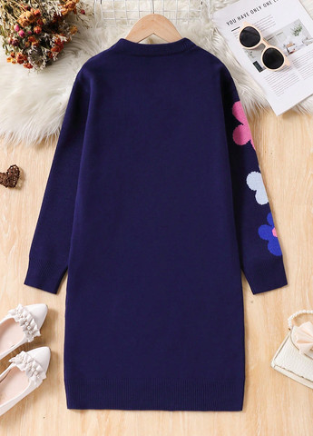 Темно-синя сукня SHEIN (339506994)