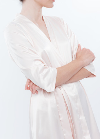 Халат жіночий 3XL рожевий S03200 Effetto (254845342)