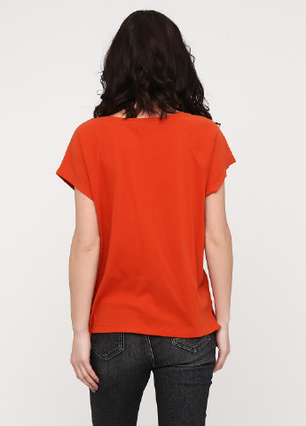 Оранжевая летняя футболка Jacqueline de Yong