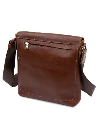 Чоловіча шкіряна сумка через плече 24х24х5 см Grande Pelle (252129922)