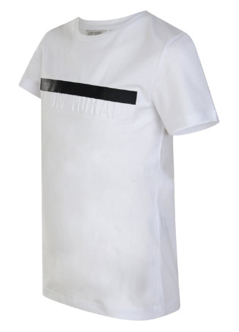 Белая летняя футболка с коротким рукавом Antony Morato