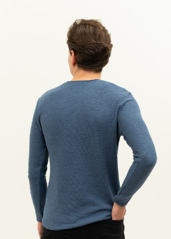 Синий демисезонный свитер Stendo
