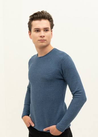 Синий демисезонный свитер Stendo