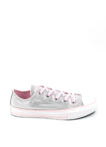 Светло-серые кеды Converse
