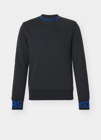 Чорний світшот Michael Kors логотип без декору (303351195)