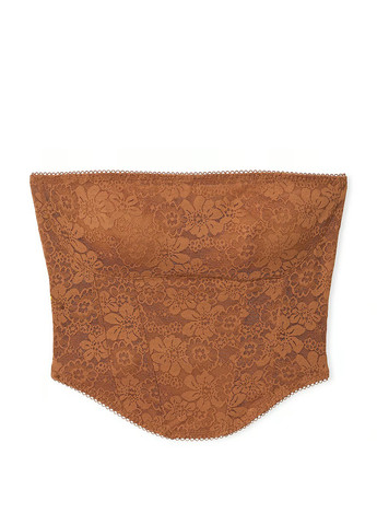 Коричневый демисезонный комплект (бюстгальтер, трусики) Victoria's Secret