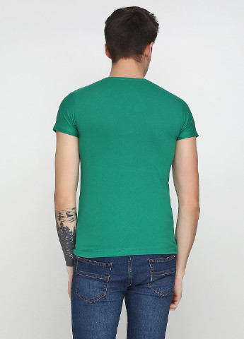 Зелена футболка Dinersi