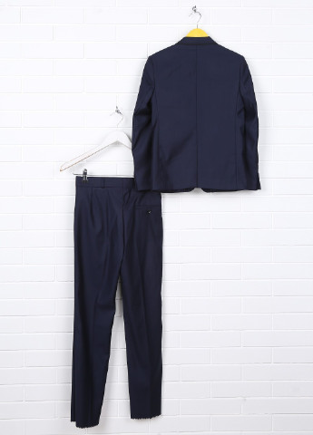 Темно-синій демісезонний костюм (піджак, брюки) ROMA ITALY